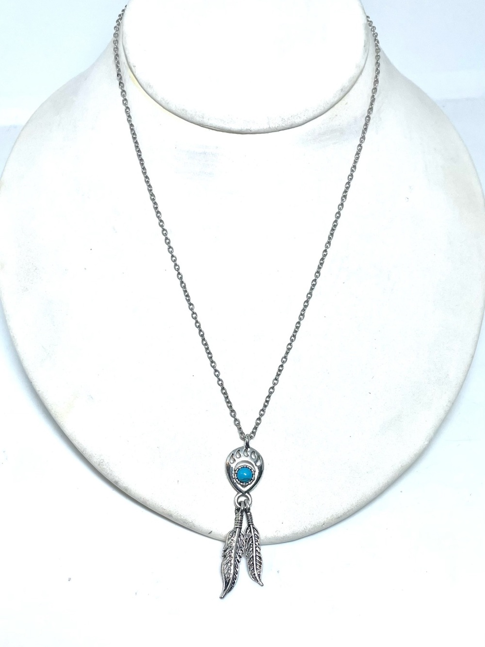 Southwestern Bear Paw Necklace